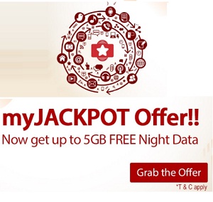 India Desire : Airtel Jackpot Offer : Get 5 GB Airtel Free Internet Night Data